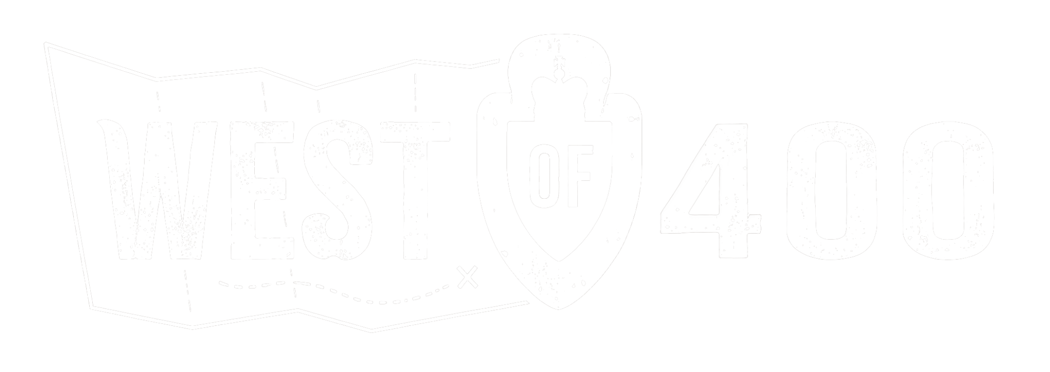 WEST of 400 Treasure Map